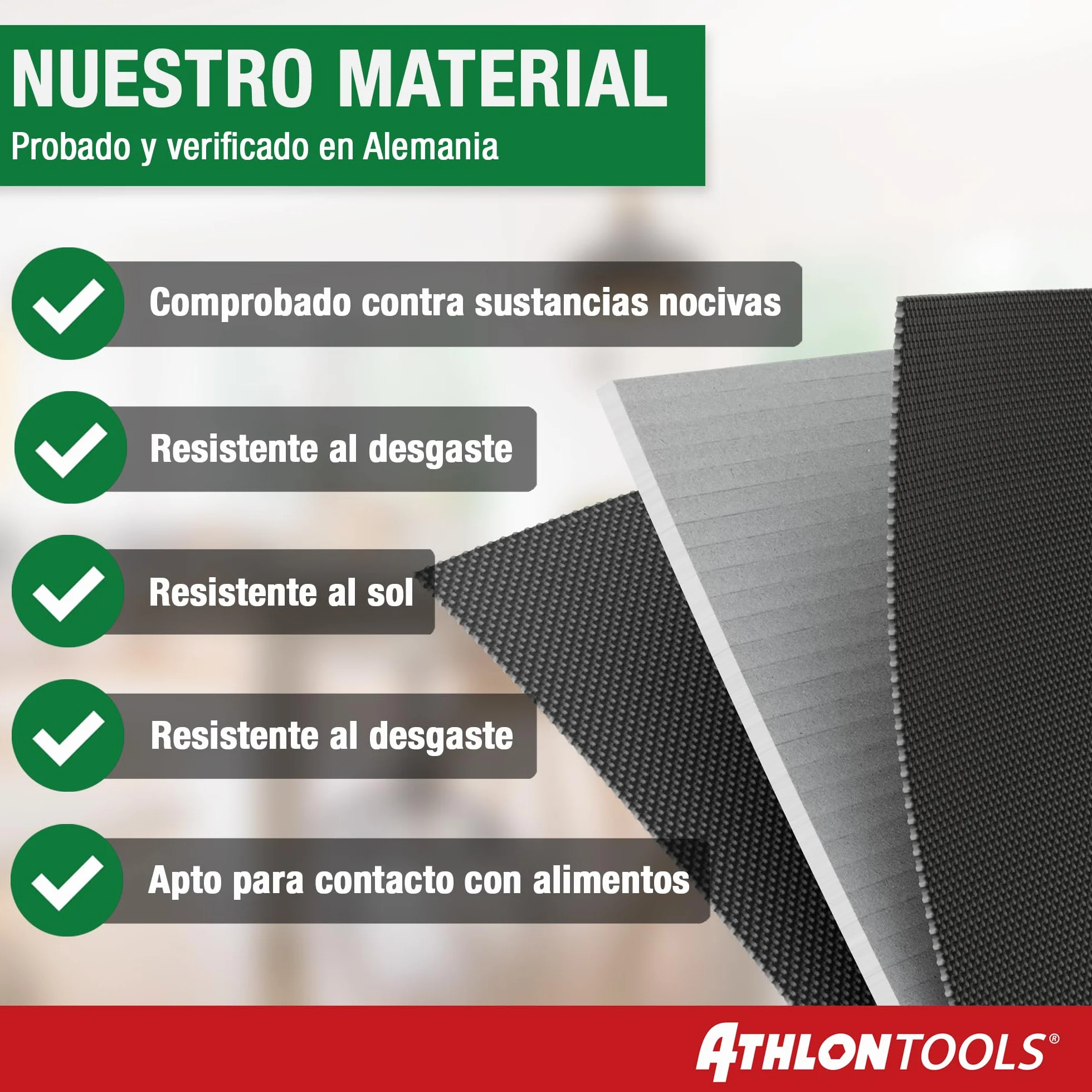 ATHLON TOOLS Bolsa organizadora para el maletero, caja plegable para el coche, reforzada y robusta, antideslizante