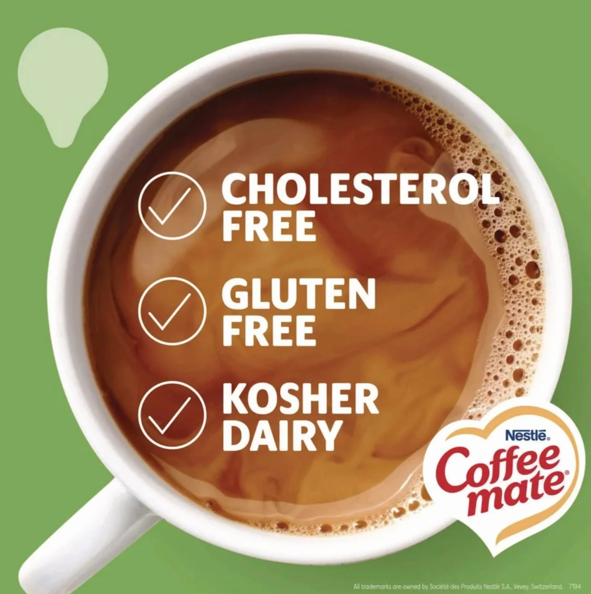 Coffee-mate Crema líquida individual irlandesa 50 unidades