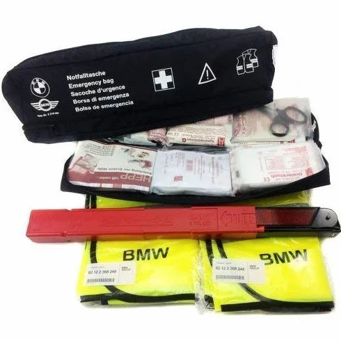 BMW Original Emergencia Viaje Bolso Kit Primeros Auxilios
