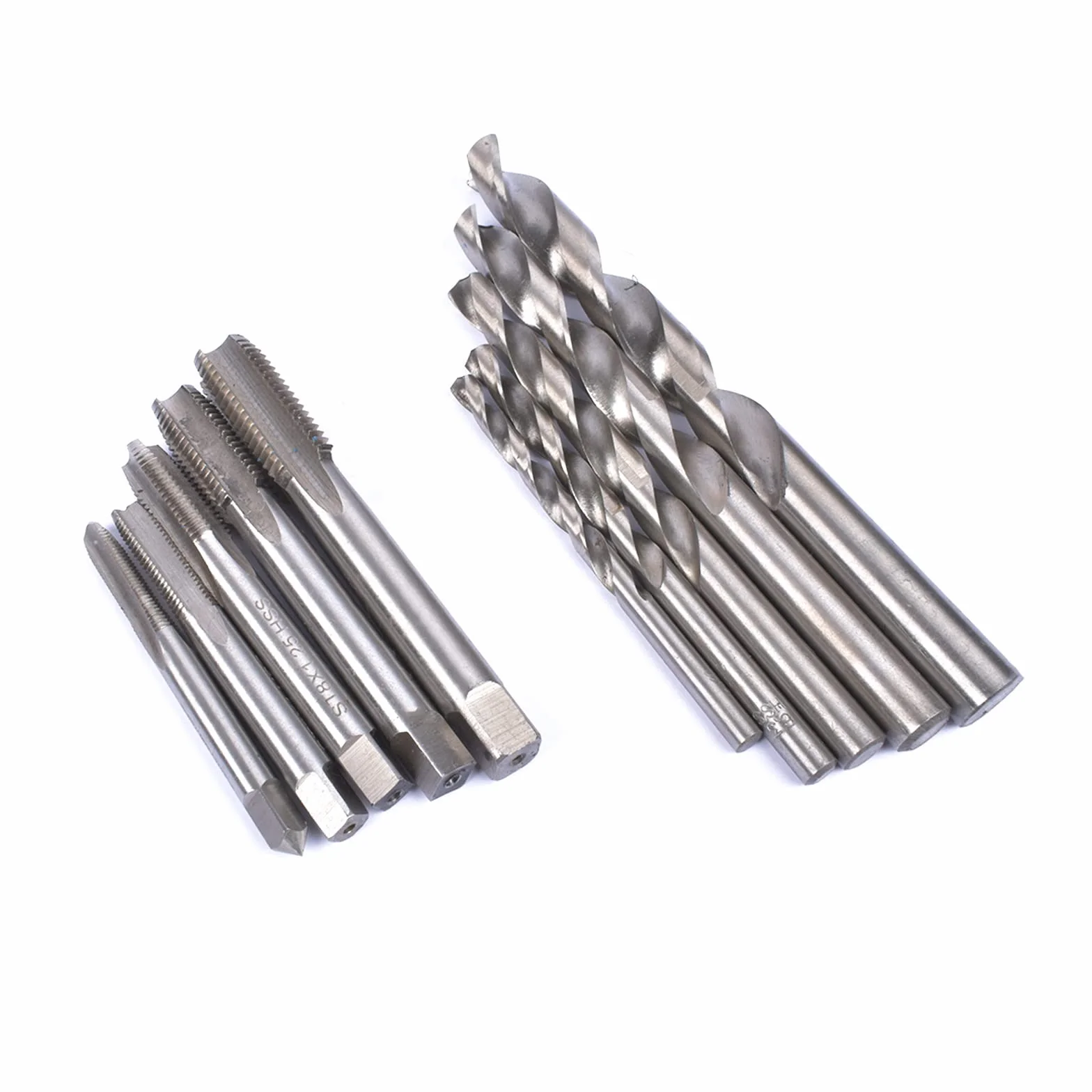 Bisenya Juego de reparación de roscas, 131 piezas, herramientas de reparación de roscas, M5, M6, M8, M10, M12, rosca azul