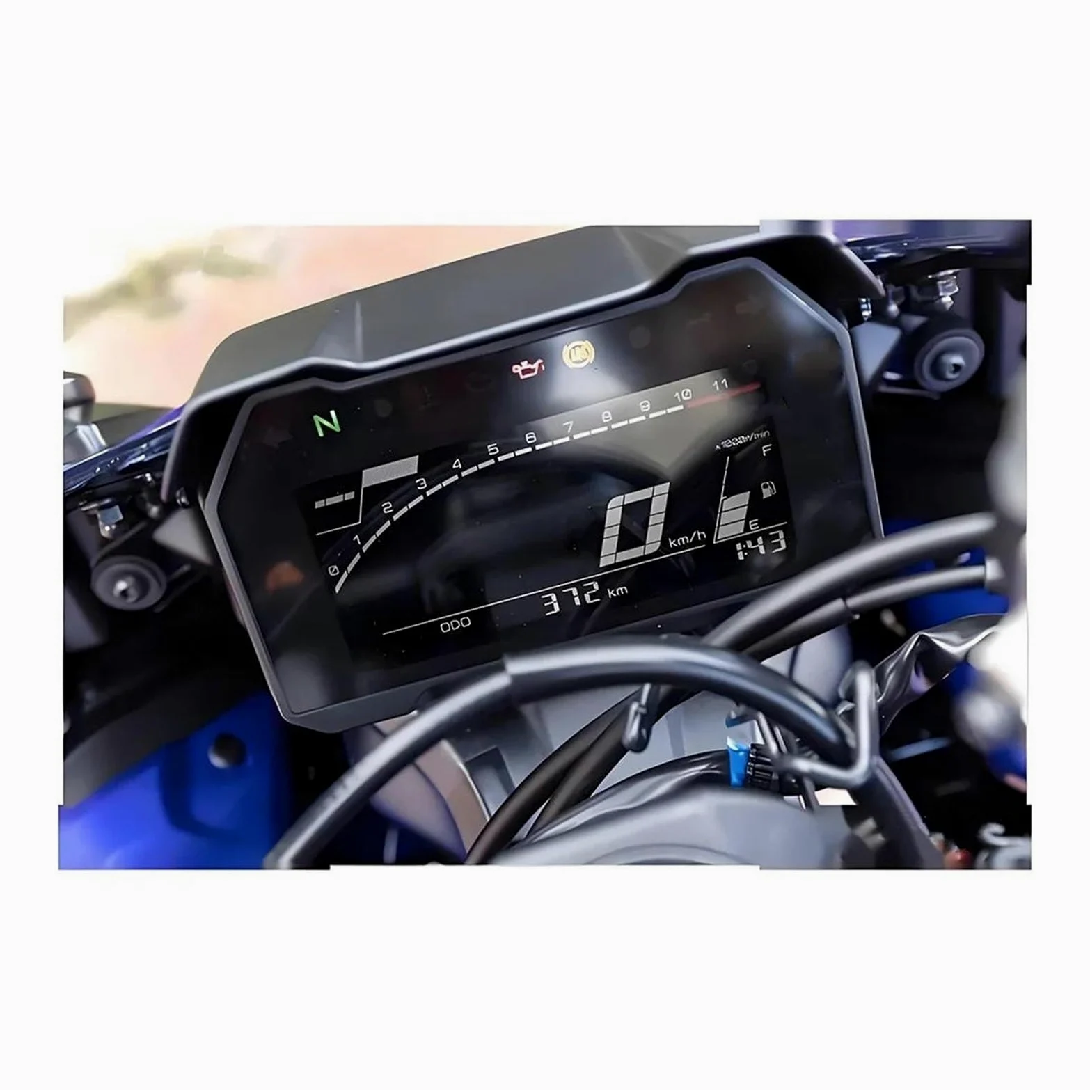 Funda Salpicadero Moto Para Yamaha YZF-R7 YZF R7 2022-2025 | Cubierta Para Velocímetro Panel De Instrumentos Protector Tacómetro Para Motocicleta