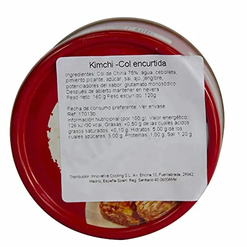 Kimchi en lata pack de 3 unidades