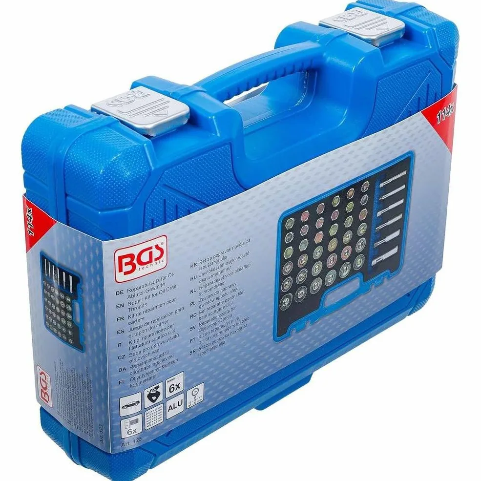 Kit de reparación para carcasas de 114 unidades, completo y versátil, reparación fácil y duradera, D-Work