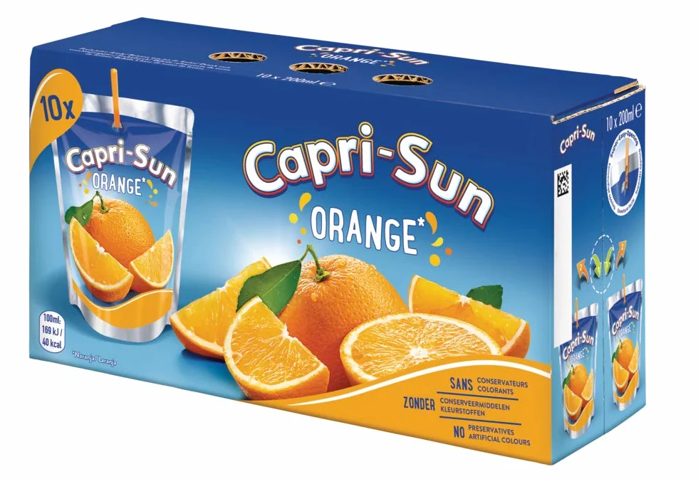 Capri-Sun Orange 20cl Pack de 10