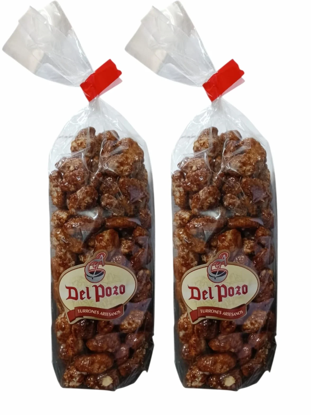 Del Pozo Almendras Garrapiñadas 200 g – Almendras Seleccionadas con Azúcar Caramelizada – Frutos Secos Dulces