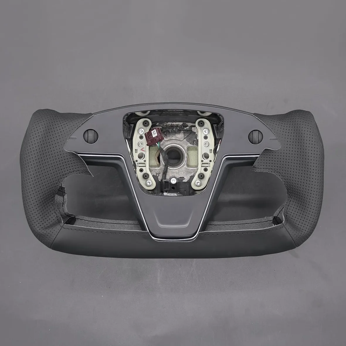 MEWANT Funda de Volante para Yoke Style Steering Wheel para Tesla Model S 2021-2023 / Model X 2021-2023 Cubierta de Volante | Style Steering Wheel / Tesla Model S 2021-2023 / Model X 2021-2023 Yoke Transpirable Para Volantes Calefactados Duradero