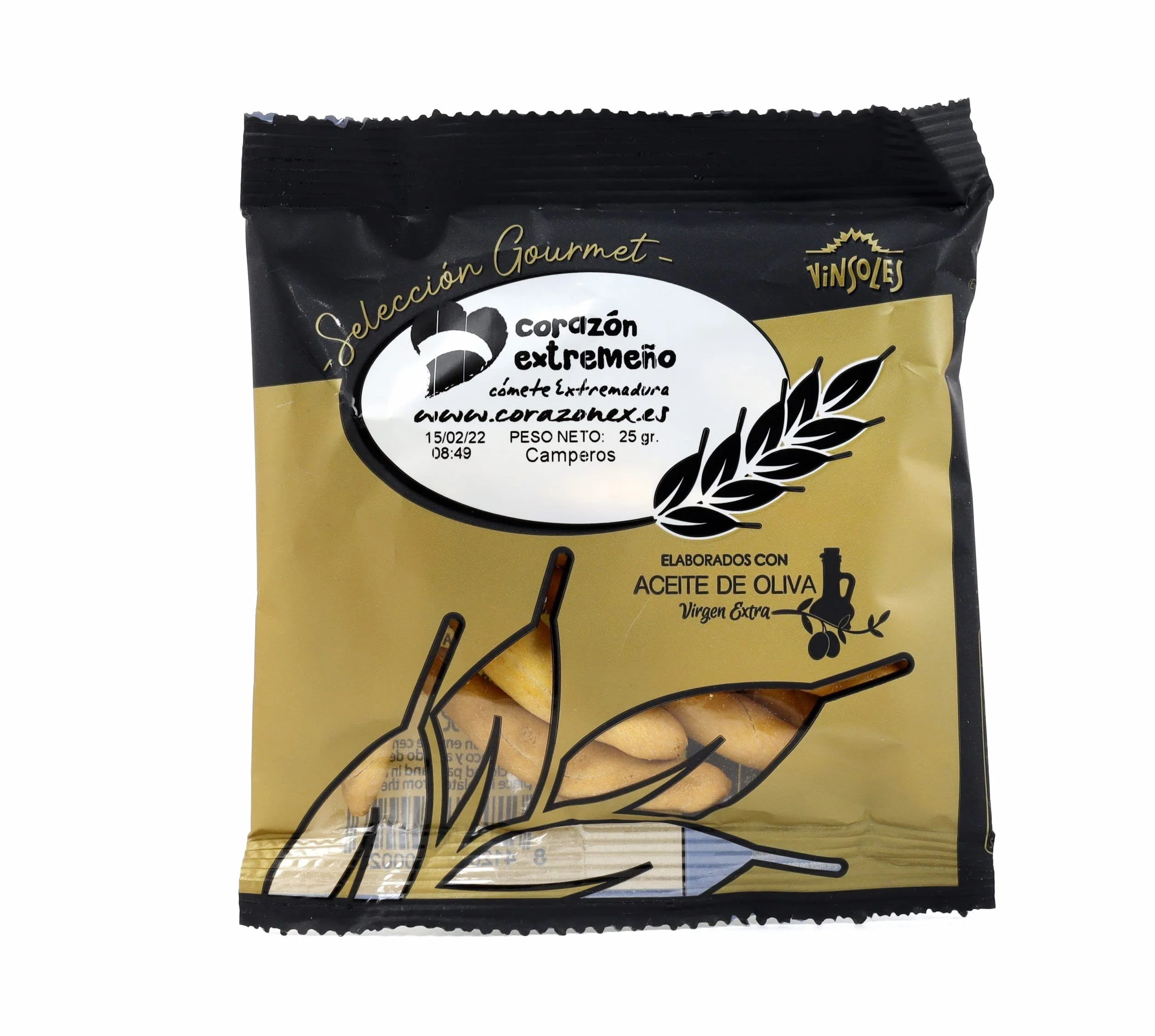 BOLSAS Picos de Pan Artesanos Gourmet Corazón Extremeño
