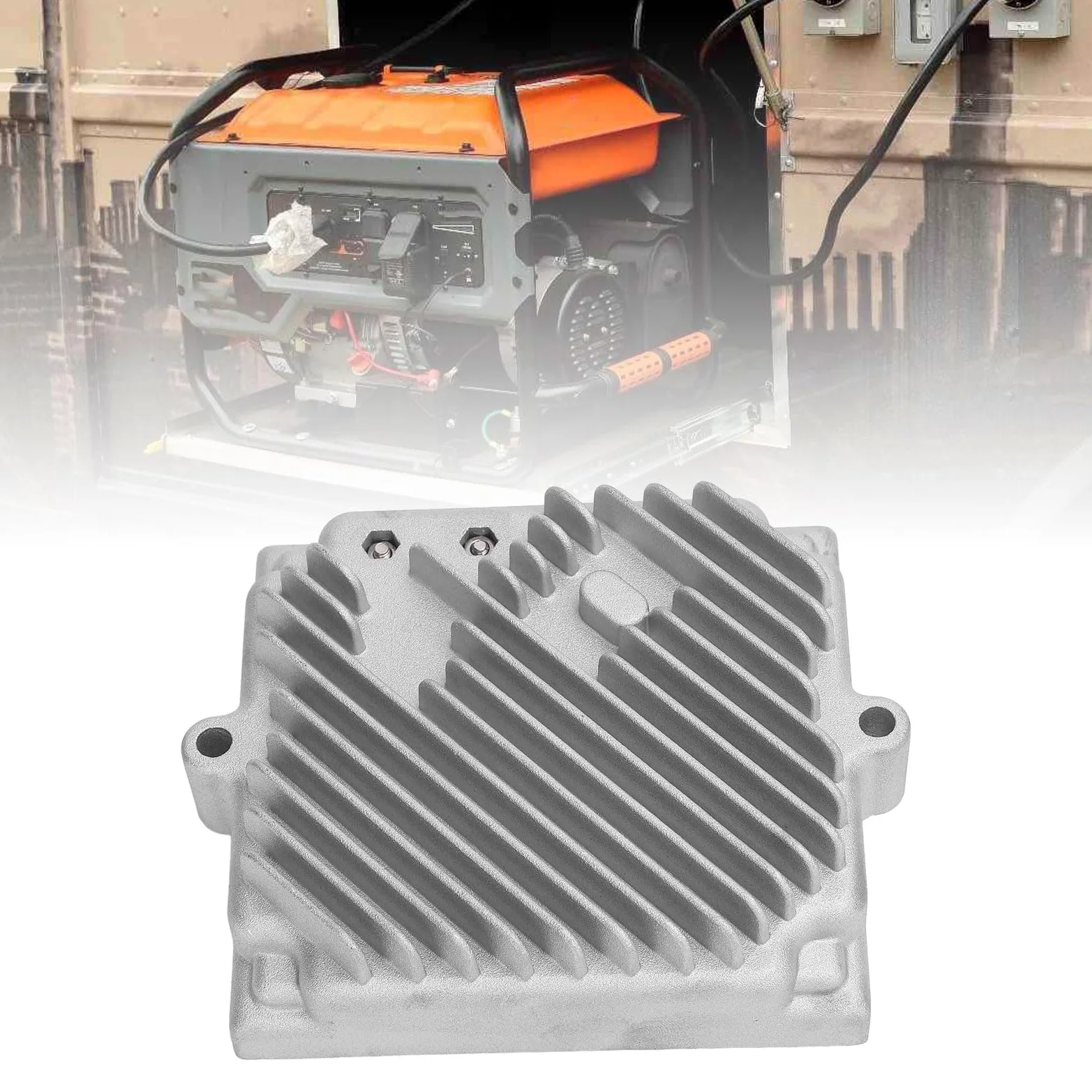 Aramox Regulador de Voltaje del Generador, Ajuste de Voltaje de Metal, Rendimiento Estable para los Modelos de Generador 0F9719, 083048, 83049, Ideal para un Suministro de Energía Confiable