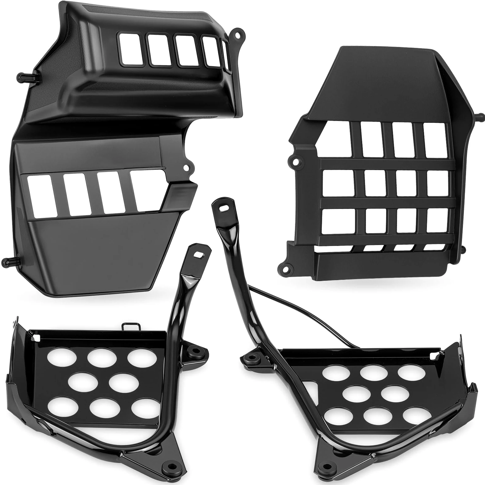 Barras Nerf L+R y reposapiés para Yamaha Banshee 350 YFZ350 1990-2006 3GD-27445-00-00 3GG-21691-00-00