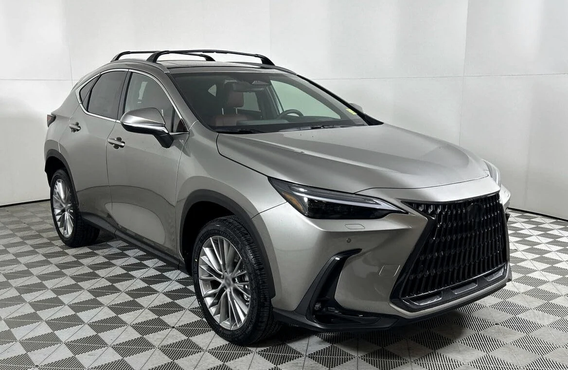 Barras de Techo Coche para Lexus NX 250 350 350h 450h 2022-2025, Barras Transversales Portaequipajes de Aleación Aluminio Baca para Techo de Automóvil