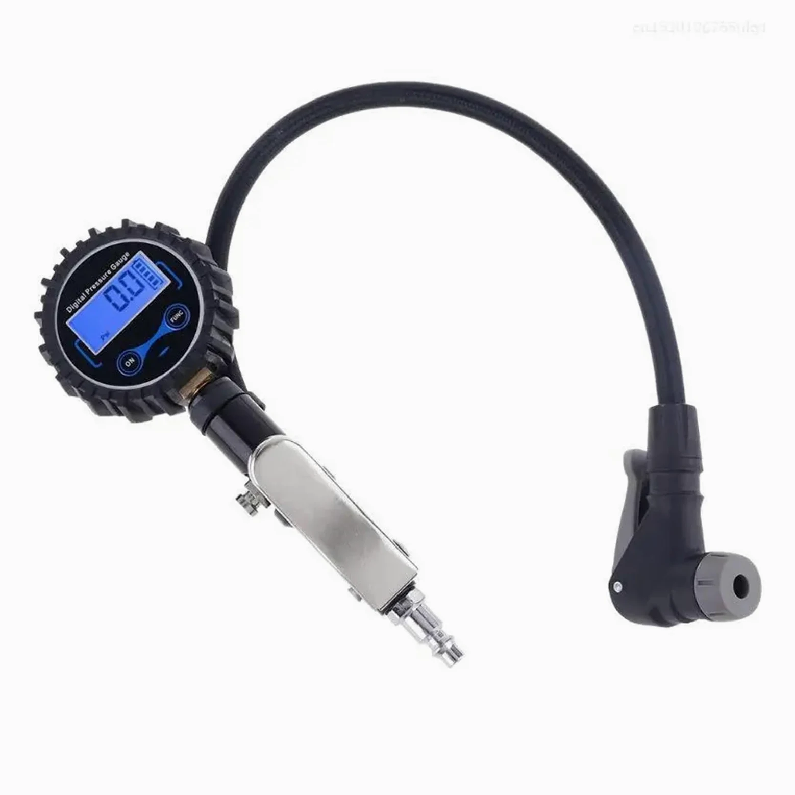 Inflador de neumáticos digital con manómetro, disponible for uso nocturno, for trabajo pesado, 0-200 F1FB Eficiencia