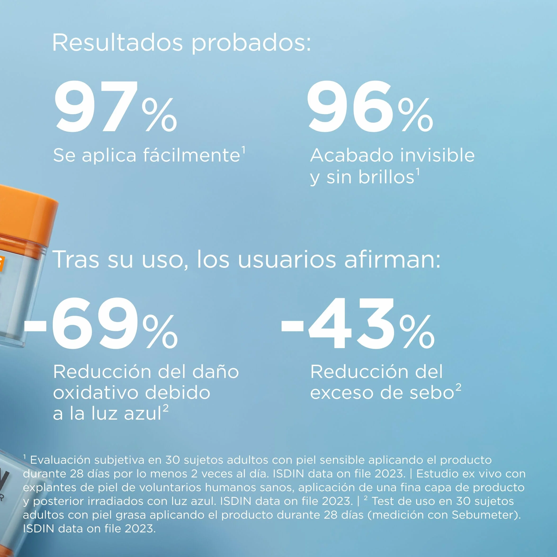 ISDIN Fotoprotector Invisible Stick SPF 50 Protector Solar Resistente Al Agua, No Pegajoso 10 g