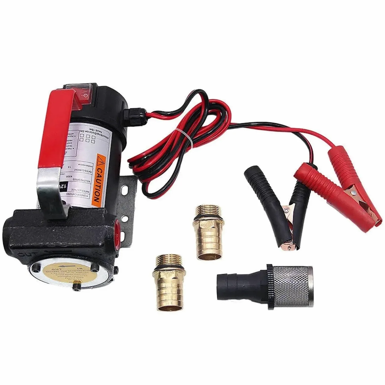 Extractores de fluidos Compatible con bomba autocebante de aceite eléctrico de coche, transferencia de succión eléctrica, cambio de Mascine Bomba de aceite