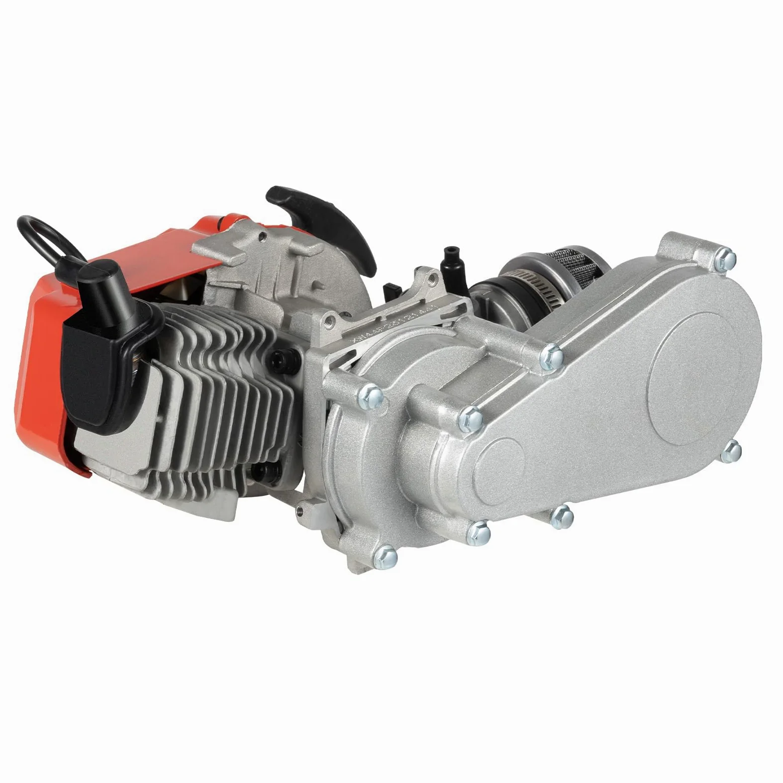 Motor de gasolina de 49 cc de 2 tiempos, motor ligero con 1,9 kW de potencia y arranque por cable, velocidad máxima de 48 km/h, ahorro de combustible para motos pequeñas, minimotos Dirt Bike ATV