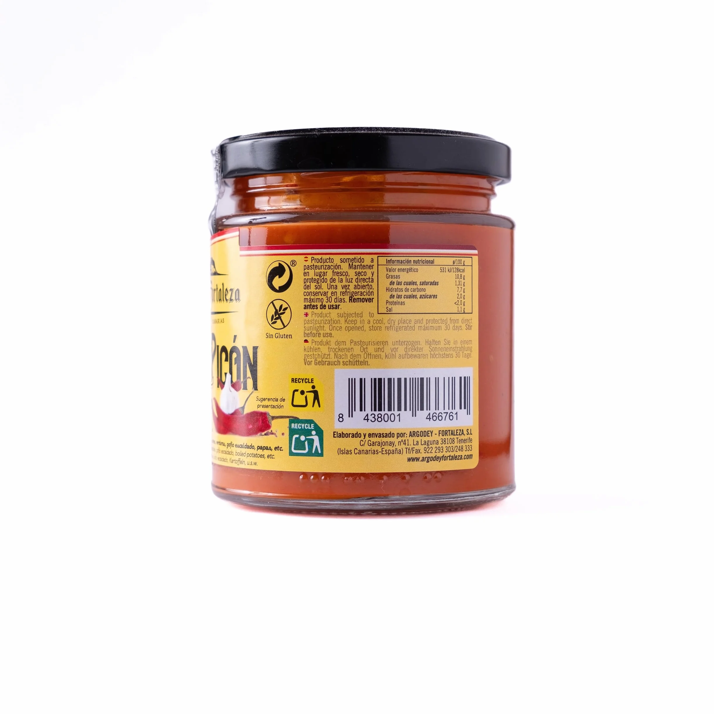 Mojo Picón Suave 200g - Autentica Salsa Canaria para Untar, Tostadas, Arepas