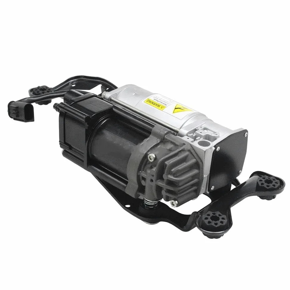 Suspensiones de aire 1 Bomba Compresora Suspensión Neumática Con Soporte Sin Bloque De Válvula Solenoide Para X5 F15 F16 F85 F86 2012-2019 OEM 37206875177 Amortiguadores