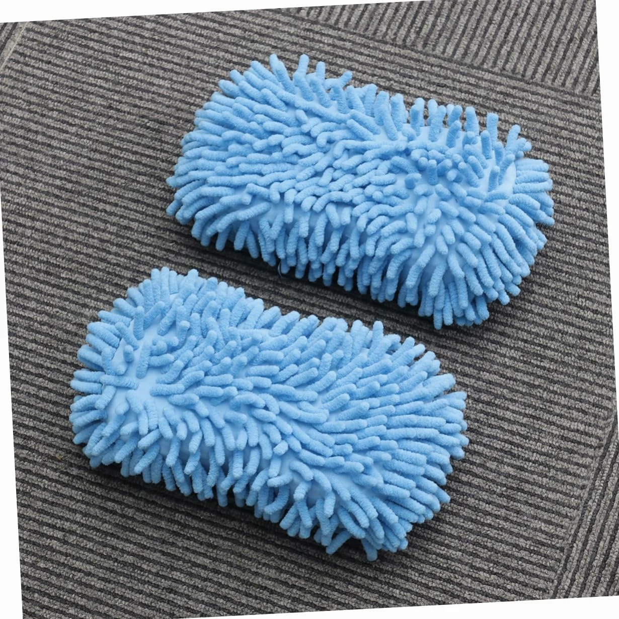 Mipcase 6 Piezas Guantes de Lavado para Coche de Microfibra Ultrasuave Absorbentes y Delicados para Limpiar Tapicería y Carrocería Unidades Azul Multifuncional Vehículos y Hogar