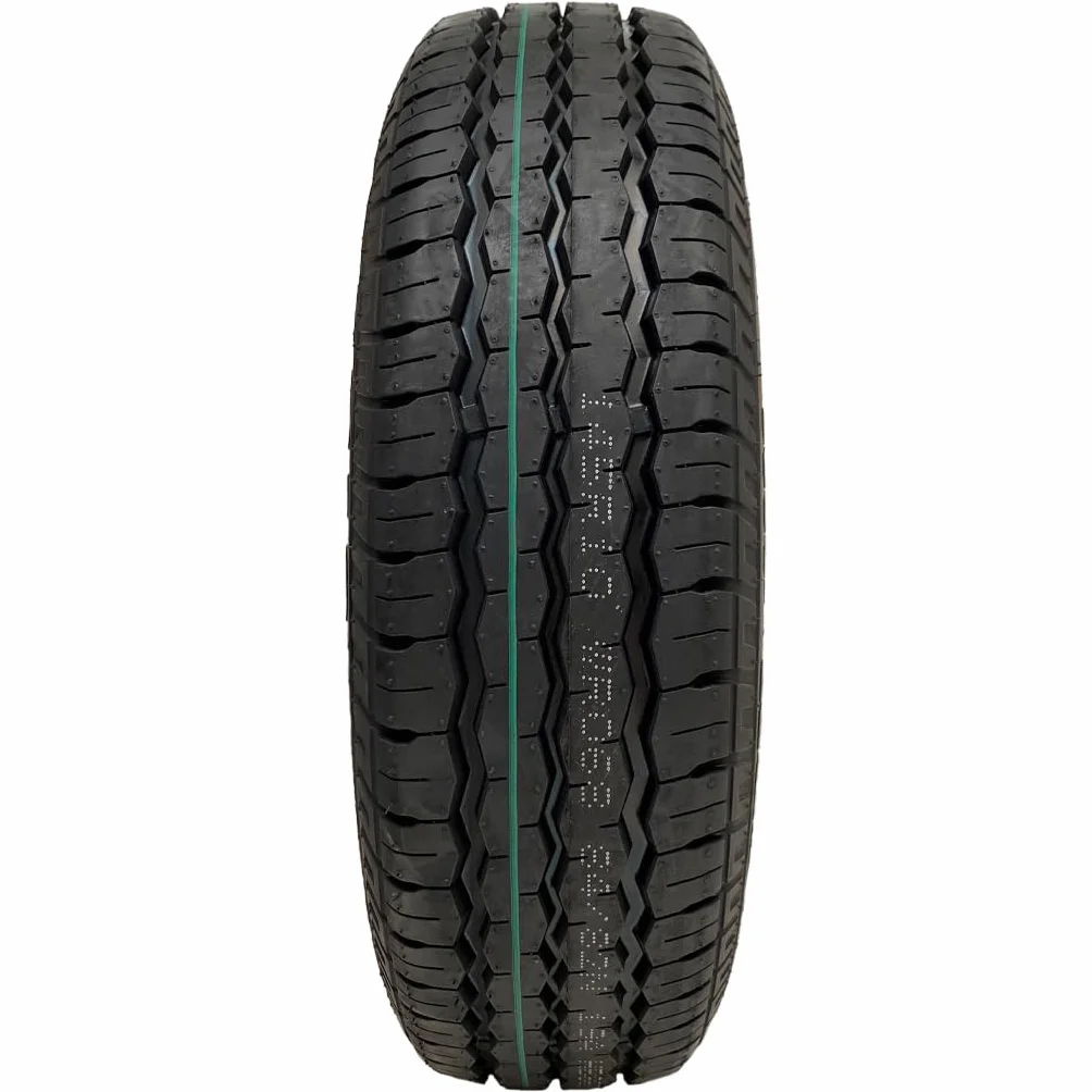 Parnells Juego 2 Ruedas Remolque Completas Alta Velocidad Neumáticos Sin Cámara Wanda Wr068 Radial 145R10 4 Pernos PCD 100mm Carga 430kg 65psi