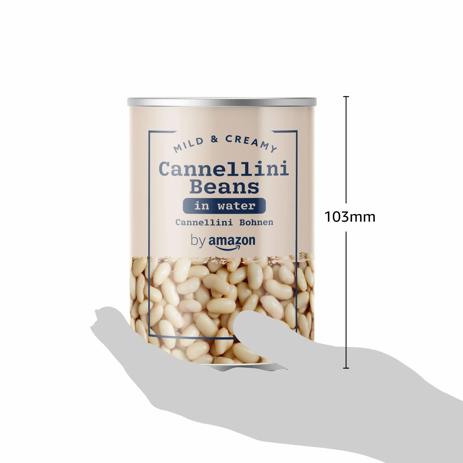 Amazon Alubia Cannellini Cocida, 400g