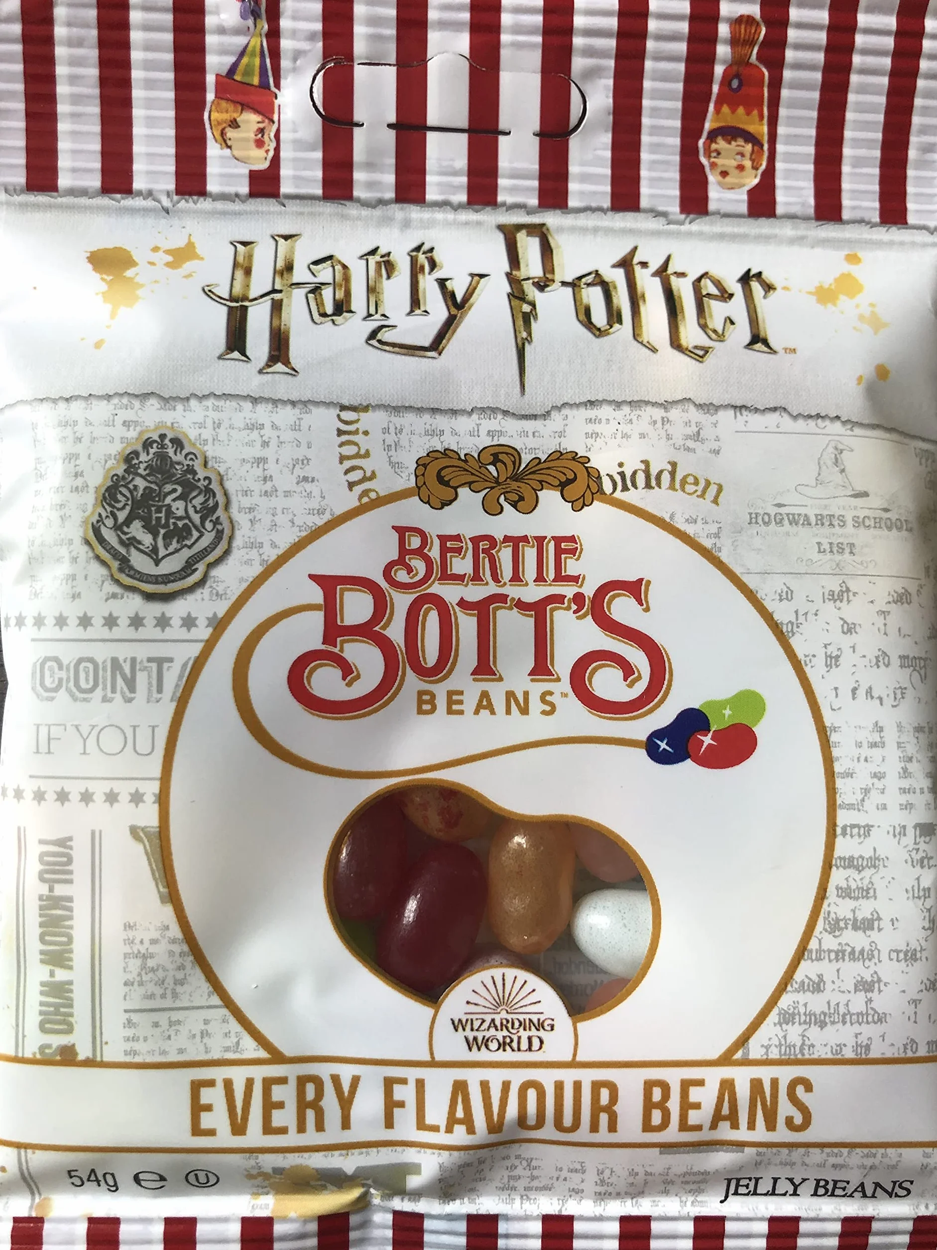Jelly Belly Harry Potter Bertie Botts Caramelos Sabores Especiales 54g