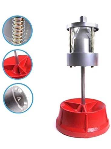 Máquina de equilibrar Rueda de manualmente portátil centrador + 100 Horquillas de Pelo Plomo Adhesivo 12 x 5 g