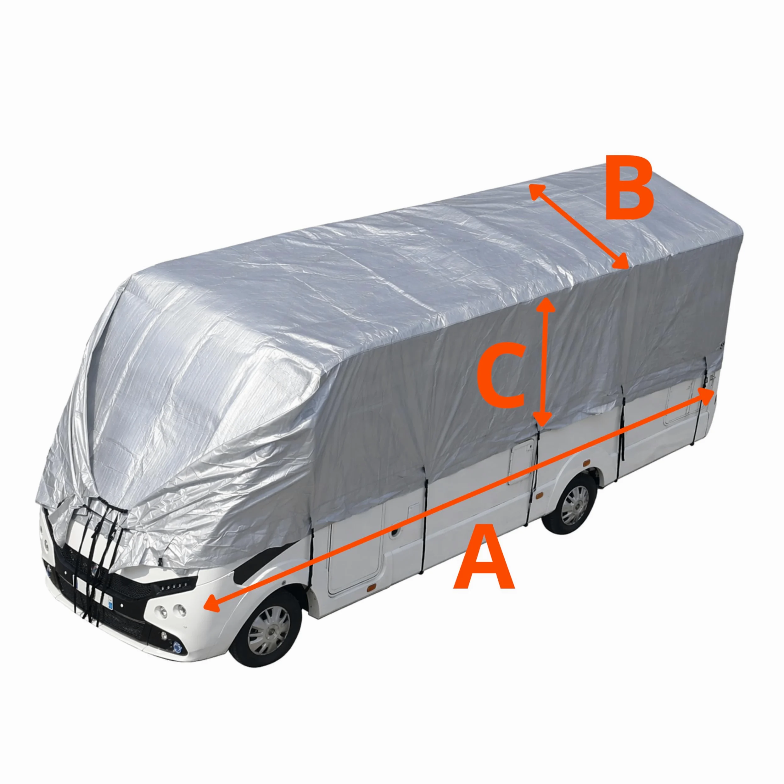 HBCOLLECTION Lona Funda antigranizo para Autocaravana, Furgoneta, Van, Camper