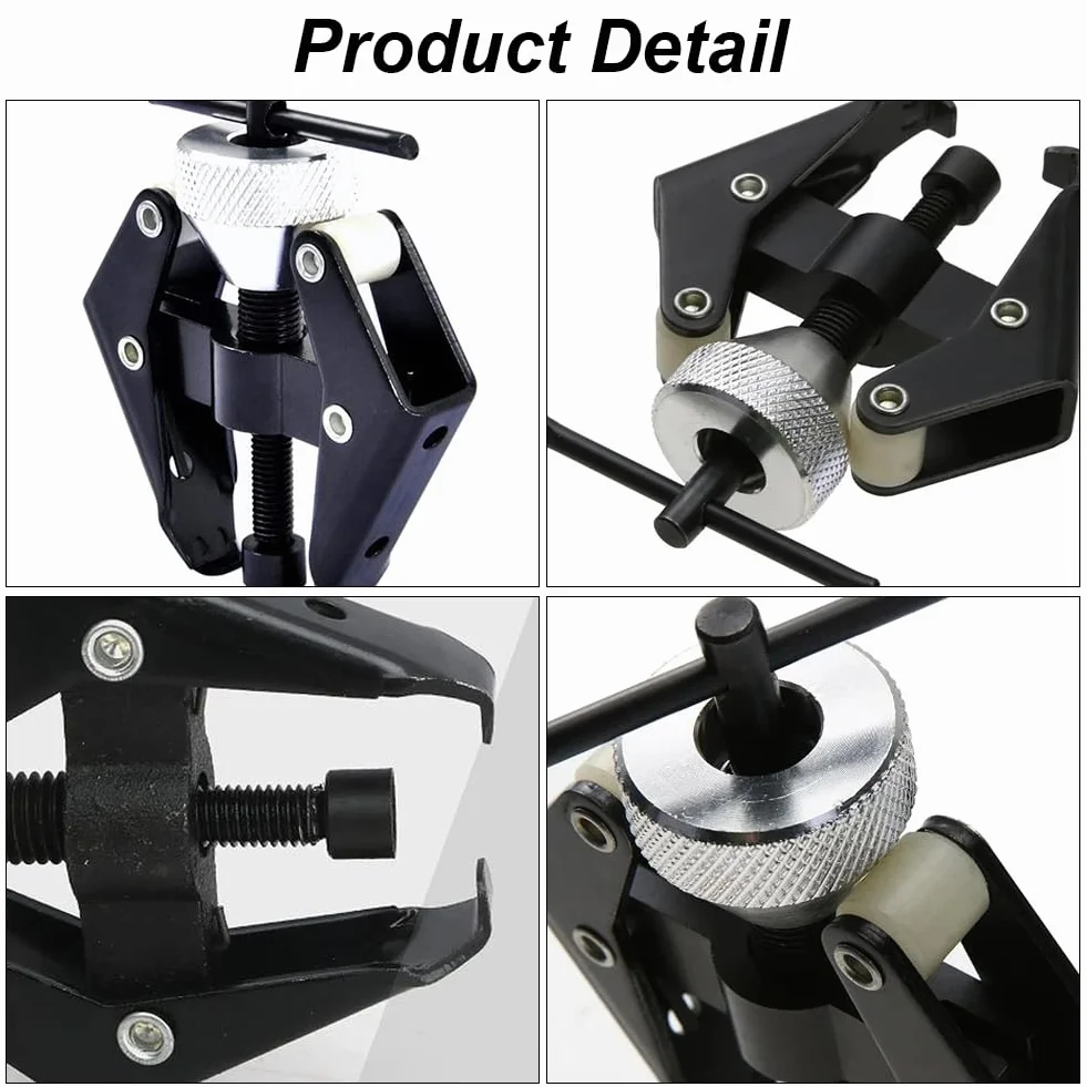 Extractor del Brazo del Limpiaparabrisas, Herramienta para Extracción del Brazo de Limpiaparabrisas, Herramienta de Reparación Ajustable, Extractores Mecanicos, Extractor de Rodamiento