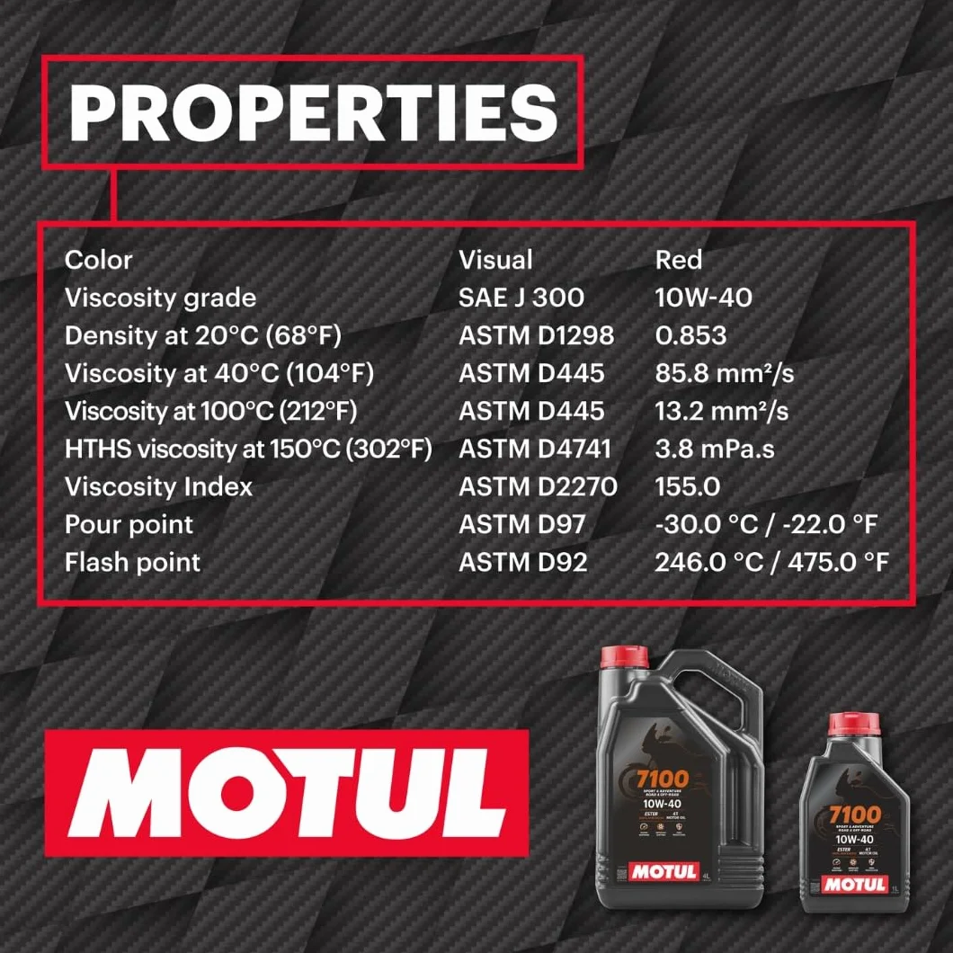 MOTUL Aceite Moto 7100 4T 10W40 4L