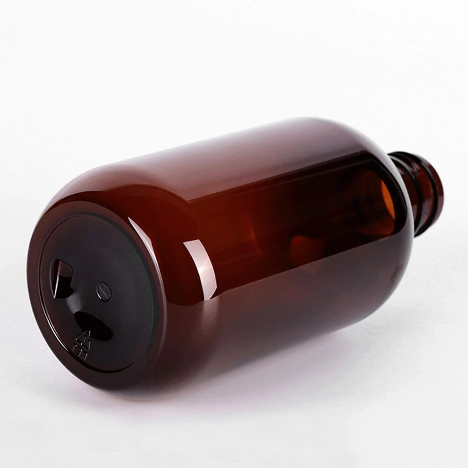 Butelka plastikowa brązowa 500 ml z rozpylaczem do roślin, fryzjerstwa, zestaw 2 szt.