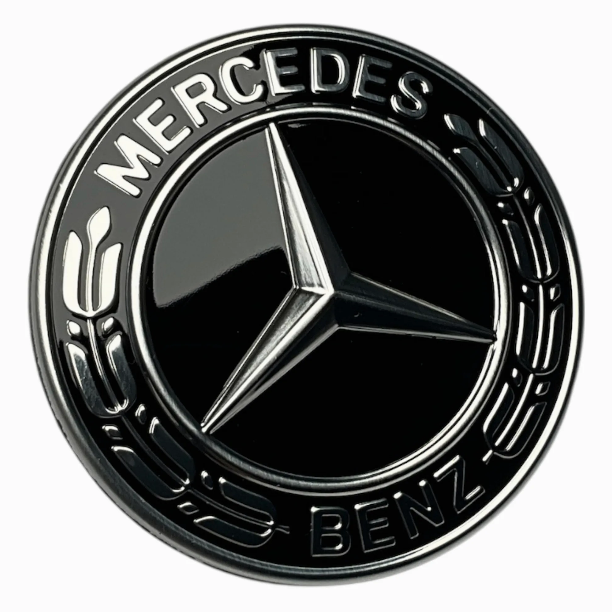 Estrella capó Original MERCEDES-BENZ Clase C W204 W205 C205 A205 E-Class W212 S212 W213 S213 C-Class Coupe W238 C238 Diámetro 57mm