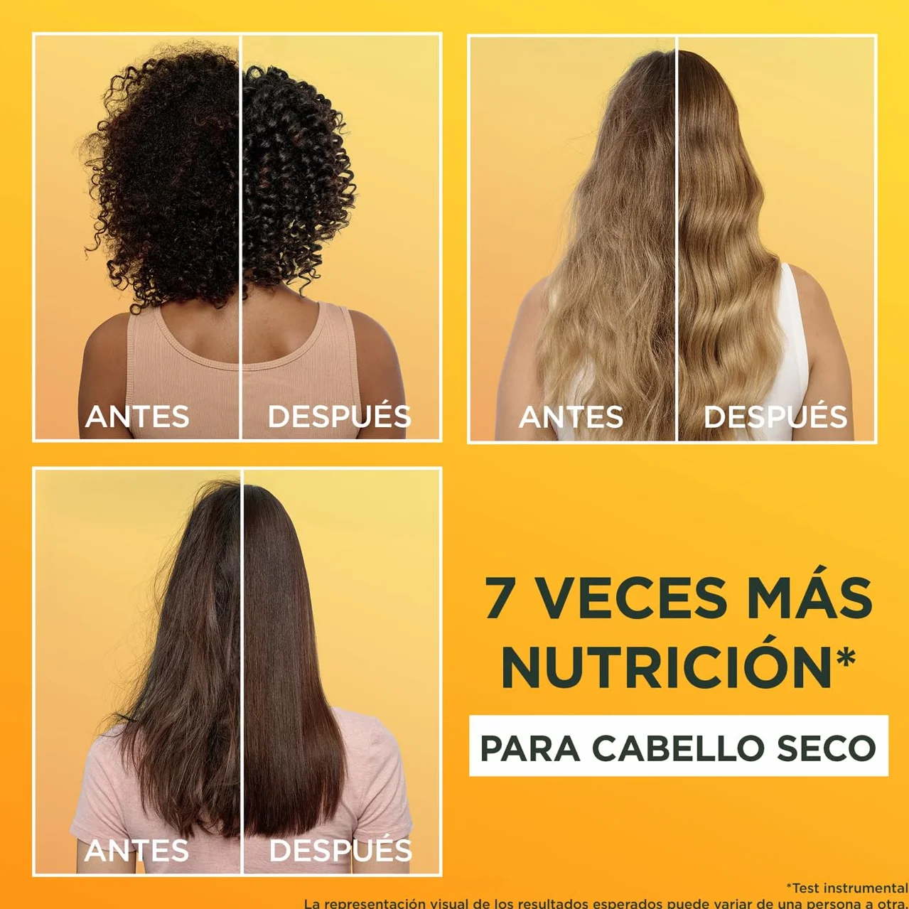 Garnier Fructis Hair Food Banana Pack Champú Acondicionador Mascarilla Cabello Seco