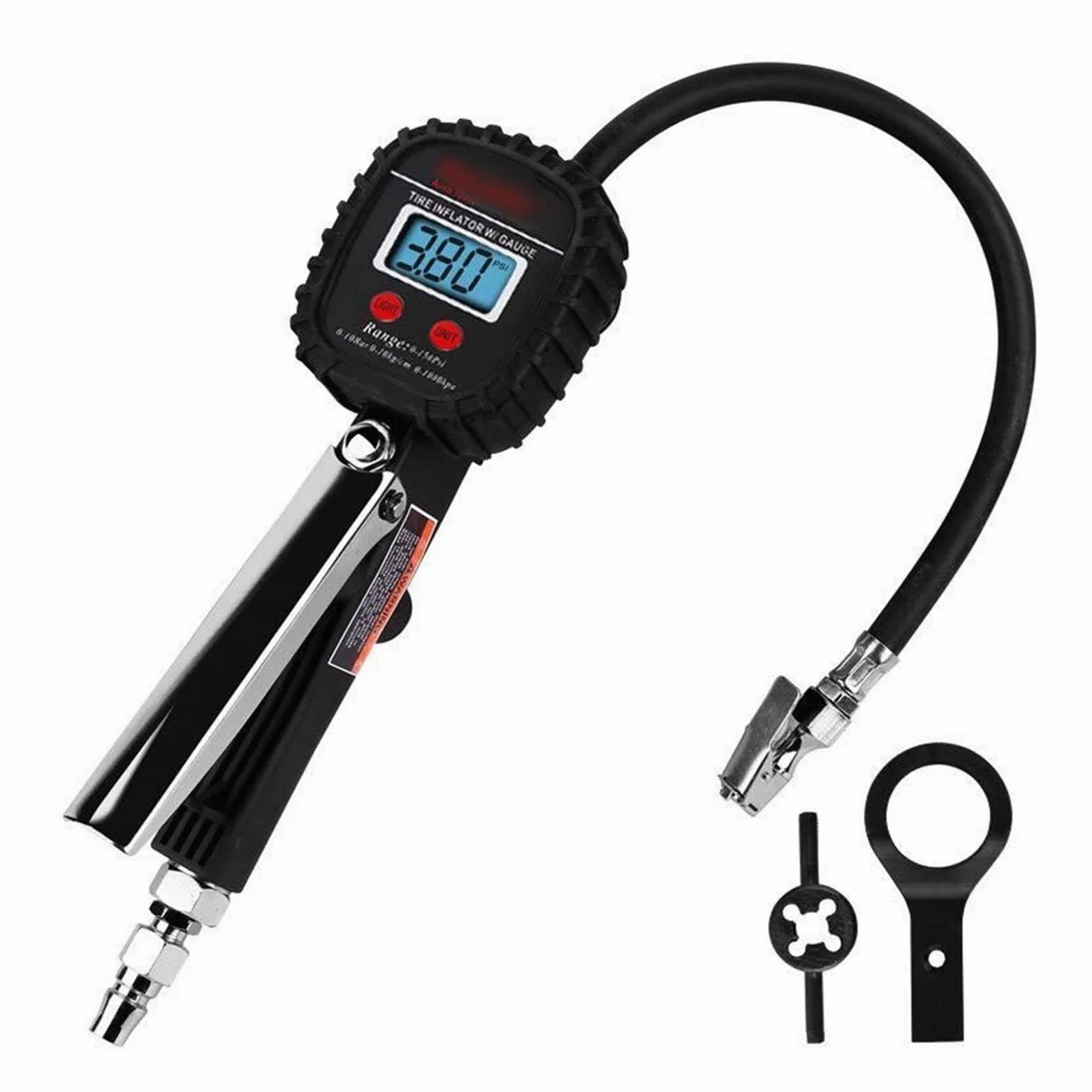 Medidor de presión de neumáticos Digital para Coche, camión, inflador de presión de neumáticos, Pantalla de Cristal líquido, medidor de Esfera, probador de neumáticos para vehículos