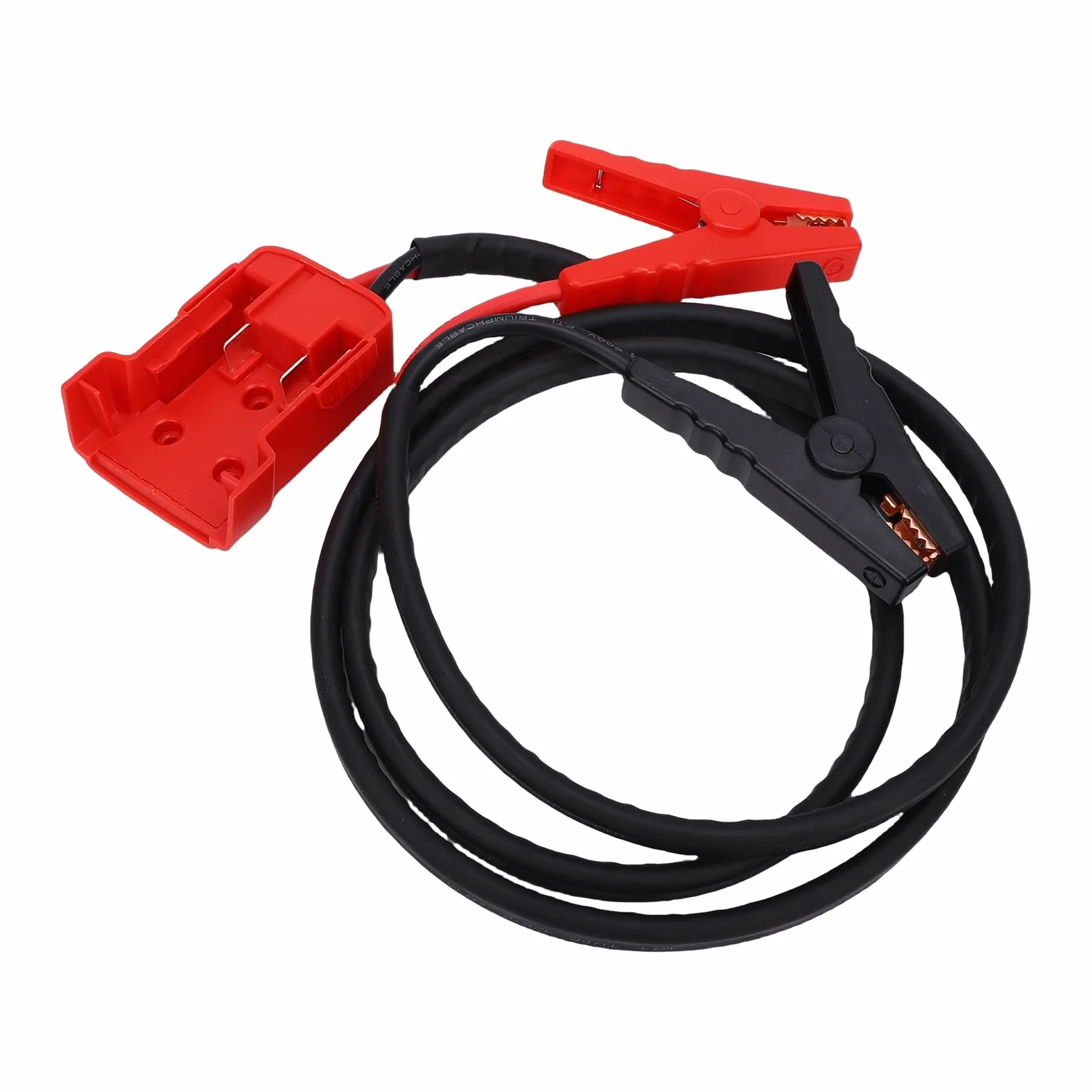 Cable de Arranque de Batería, Cable de Refuerzo de Batería de Silicona 8AWG para Baterías M18 de 18 V, Resistencia Al Calor de 392 °F, Abrazaderas Fuertes, Inicio Rápido para Automóviles,