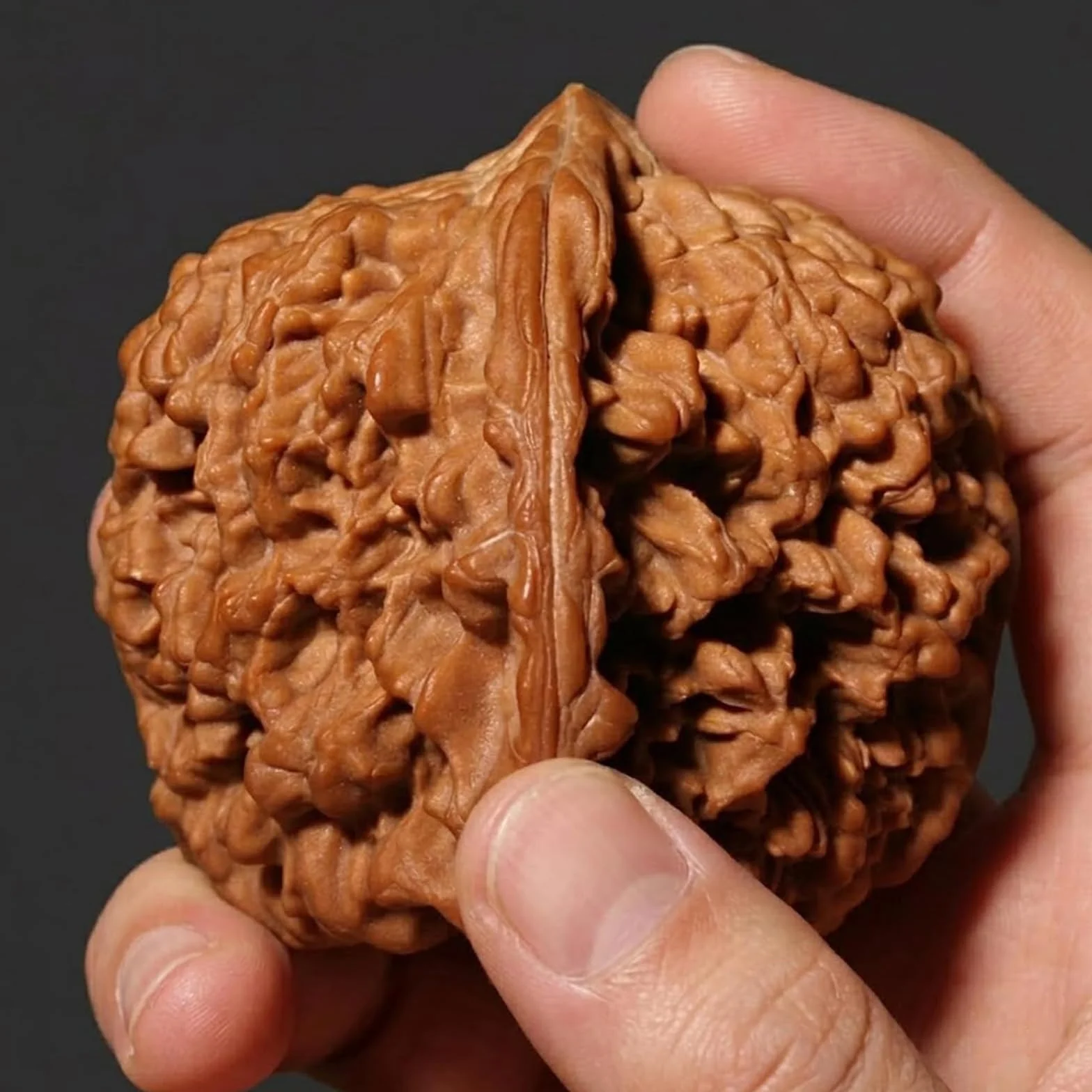 Juego de nueces de jade Wenwan naturales chinas, par auténtico 41-42 mm
