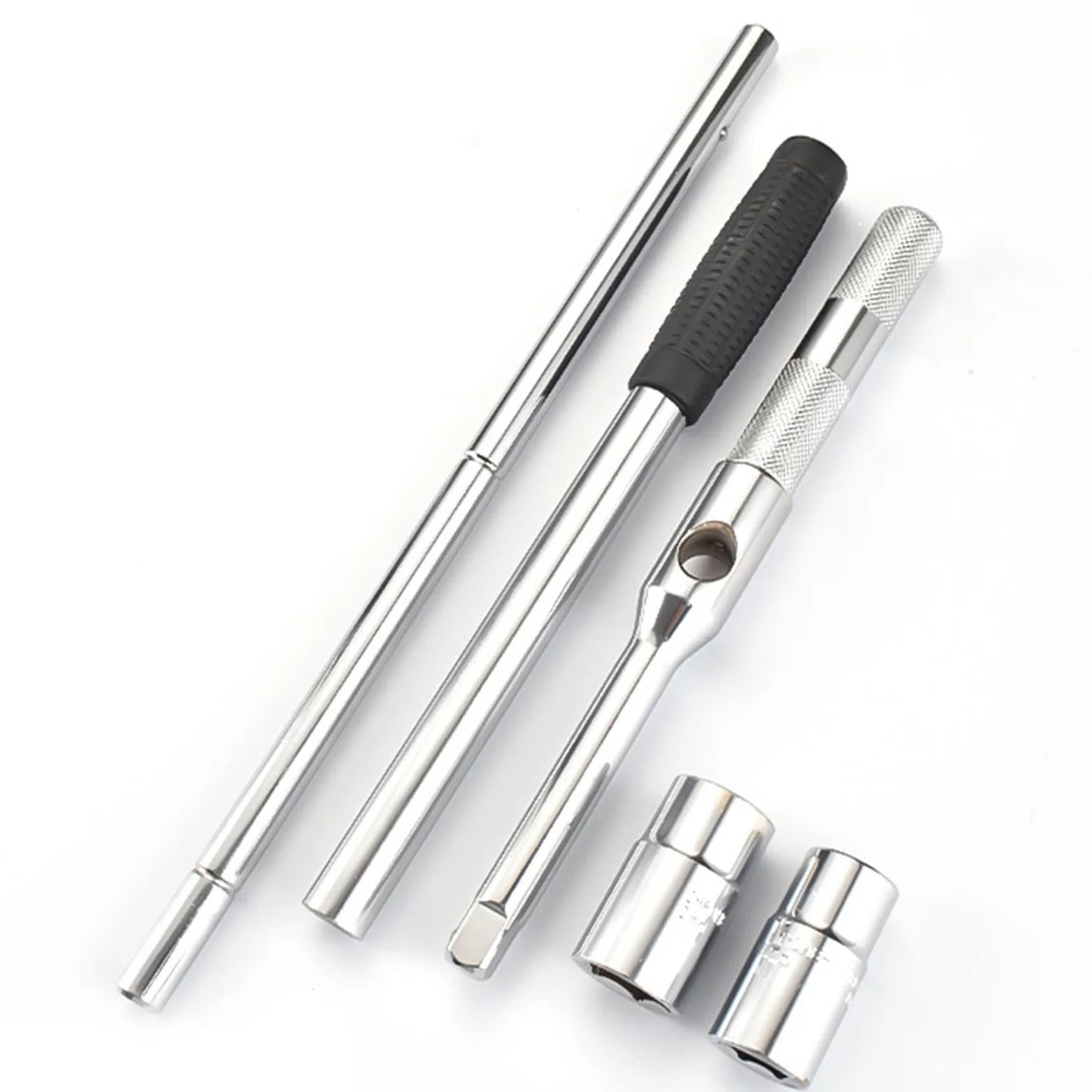 Llave de rueda, llave cruzada, removedor de zócalos de coche para reemplazo de neumáticos de 17-23 mm, pintura de reparación