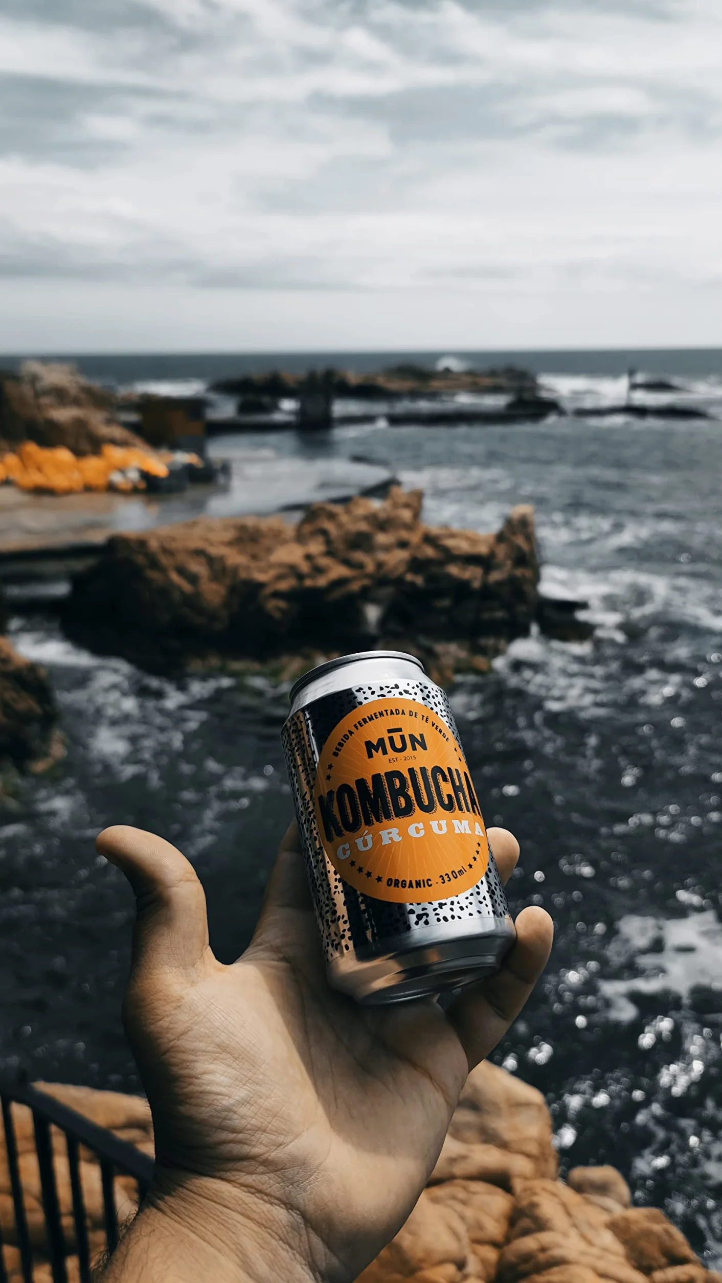 Mūn Ferments Kombucha Pack Mix 12x330ml - Bebida Ecológica Con Probióticos - Té Verde Sin Azúcar