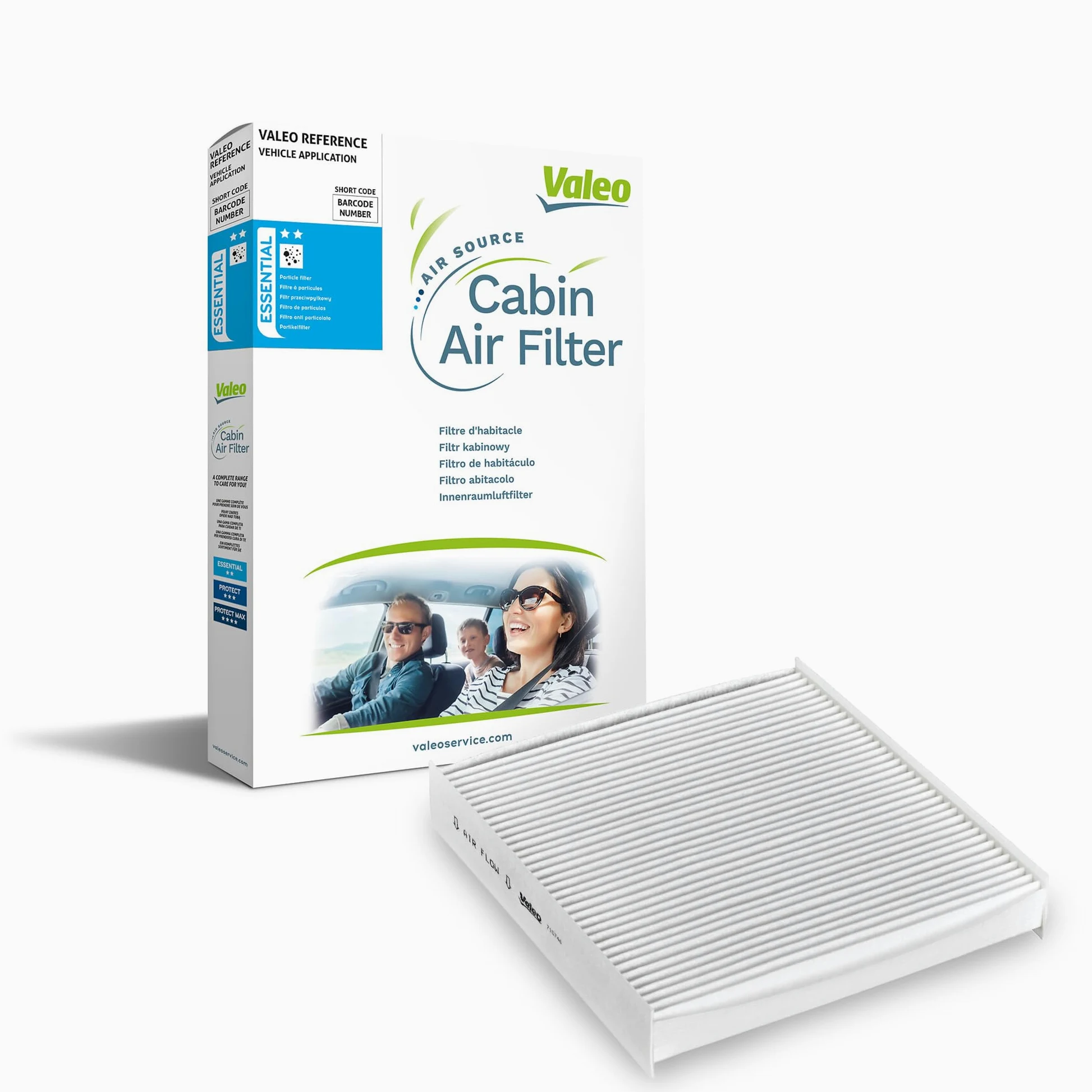Valeo Filtro, Aire Habitáculo Essential 715892 - Partículas (Polen)