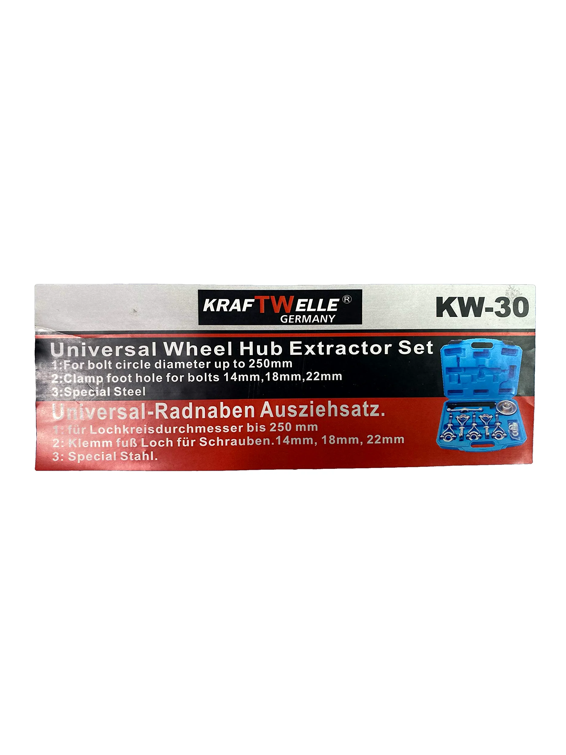 Kraftwelle Extractor universal de cubos de rueda