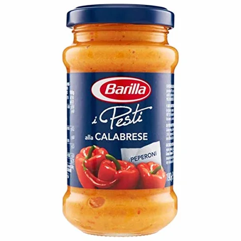 Barilla Pesti alla Calabrese Italian Pesto Sauce with Ricotta Cheese & Chilli 190g