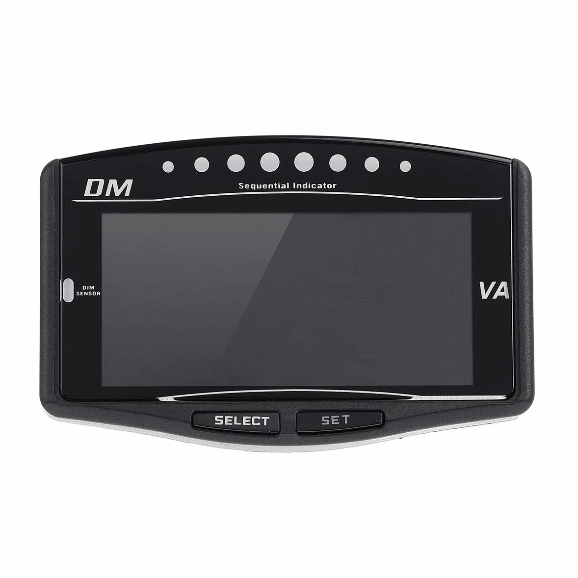 5In1 LCD Presión De Aceite Temperatura del Agua Indicador De Combustible Tacómetro Volt Voltímetro 12 / 24V
