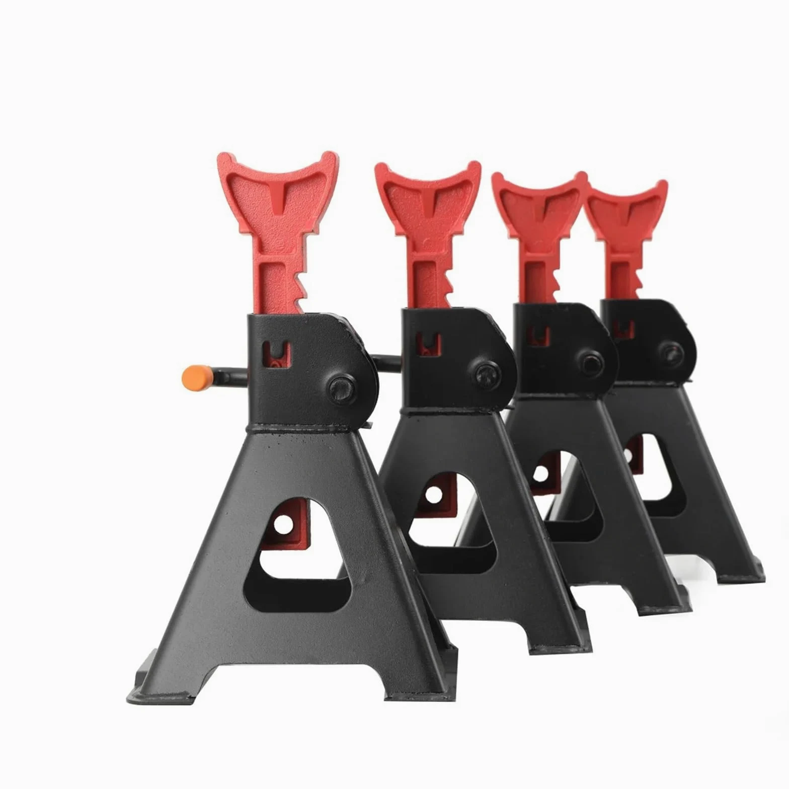Tijera para automóvil Soportes de Eje de 4 Piezas para Coche y Caravana, Eje Resistente de 3 toneladas