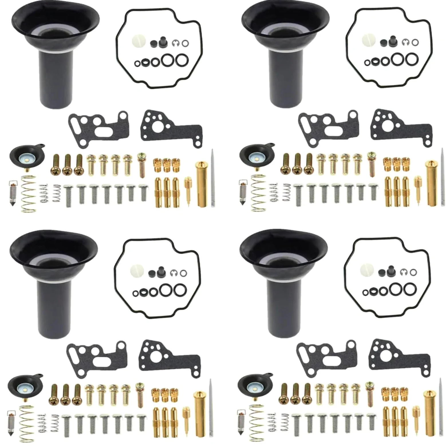 Kit Carburador Repuesto Kit Reparación Carburador Motocicleta Para Yamaha Para V-Max1200 1985-2000 Piezas De Reconstrucción De Diafragma De Émbolo Juego De Reparación De Carburador