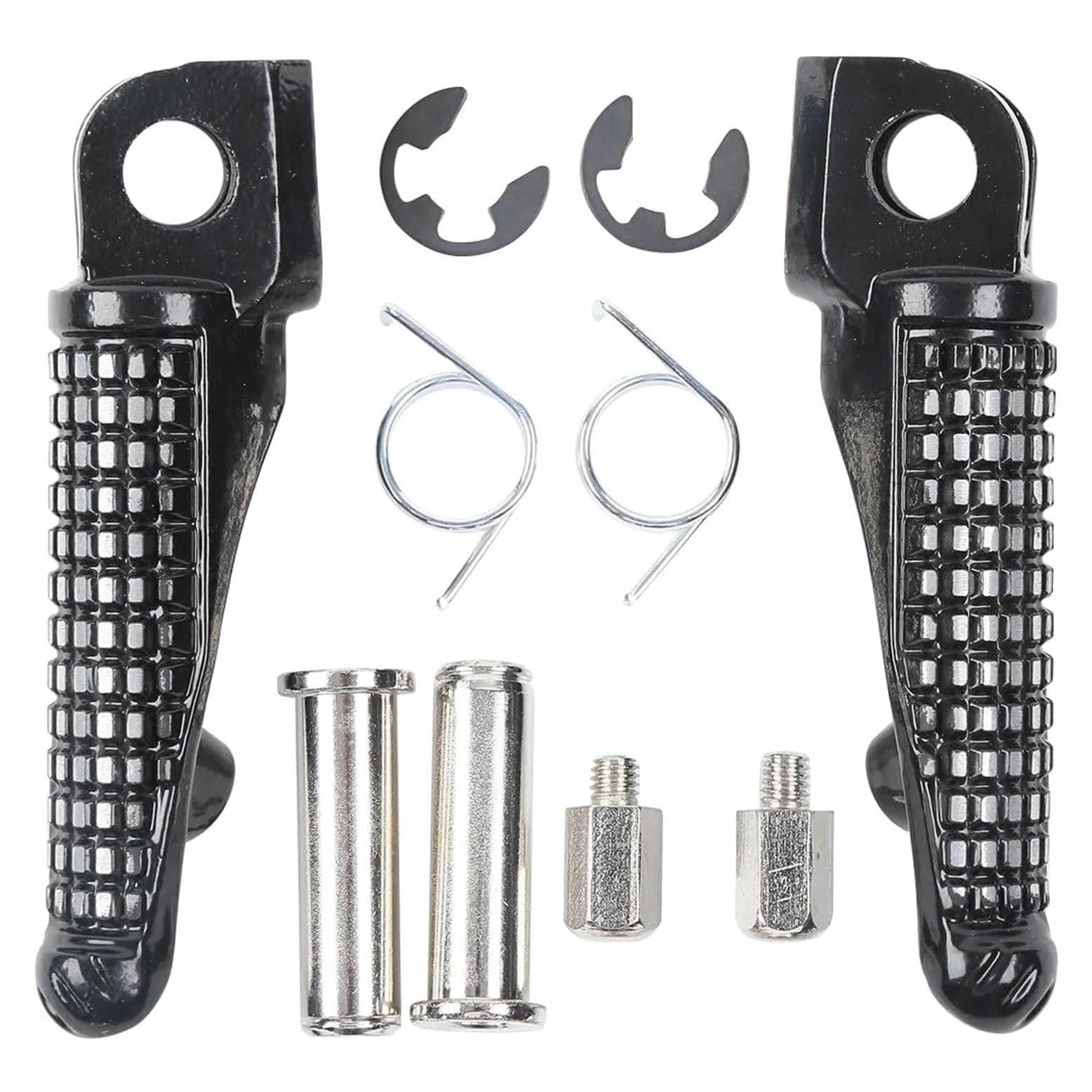 Juego de estriberas delanteras para Kawasaki Ninja ZX6R 2005-2008, ZX636 2005-2006