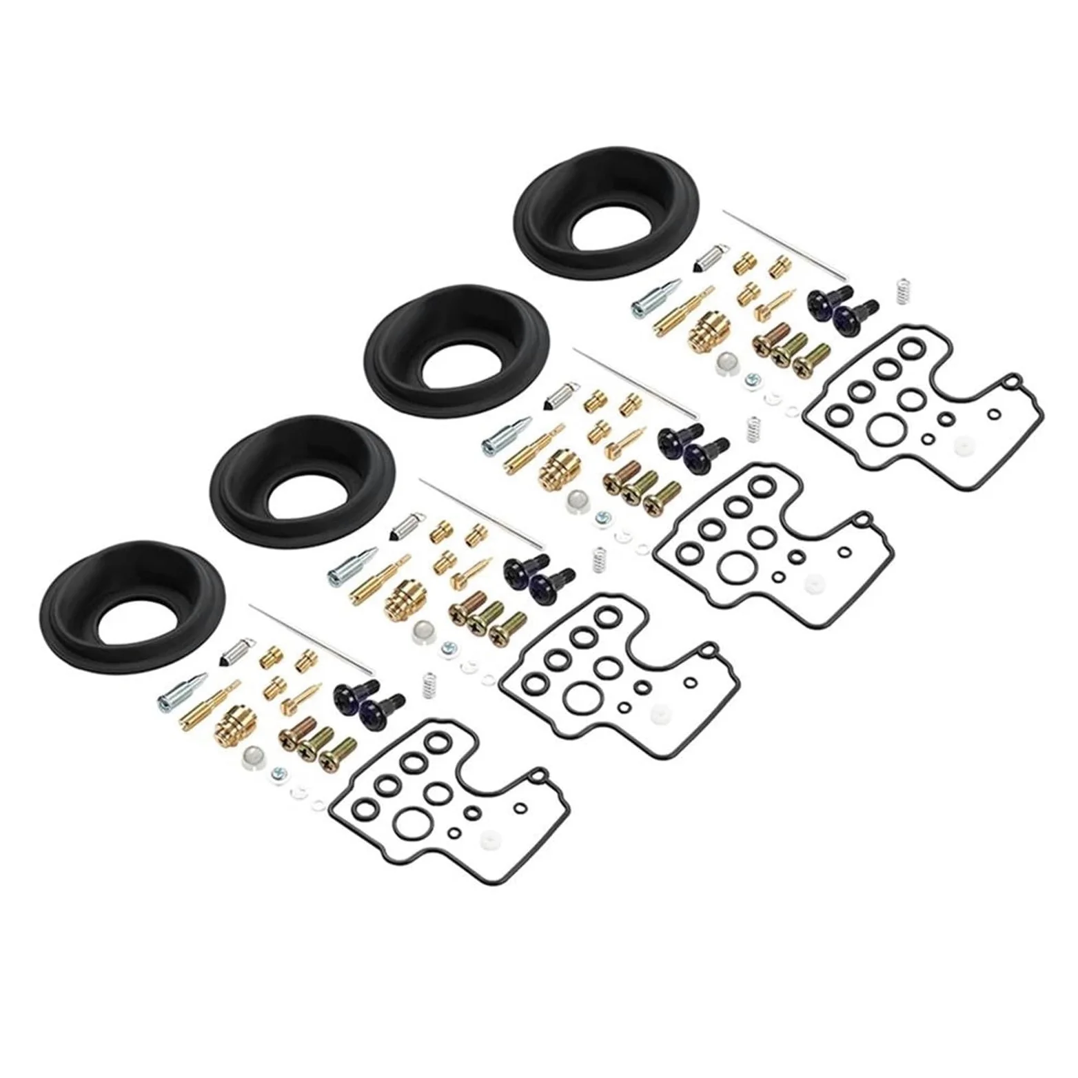 4 Juegos De Juntas Kit Reparación Carburador Motocicletas Para Yamaha YZF-R1 1998-2001 1999 2000 Regiones