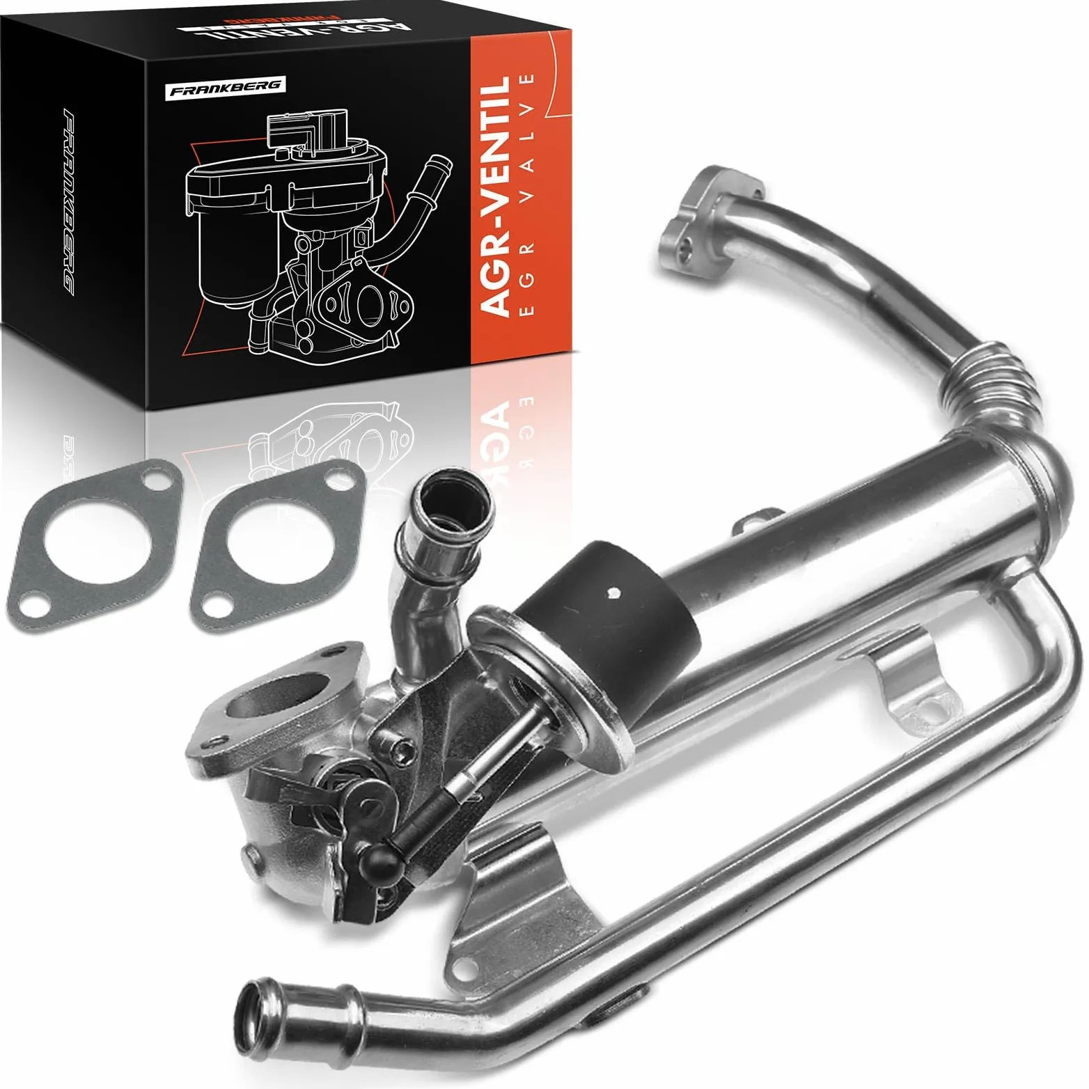Frankberg Válvula EGR 03G131512AD | Compatible con: P.a.s.s.a.t Variante 35I 3A5, P.a.s.s.a.t Variante 3B5, Altea XL 5P5 5P8, Habitación 5J7, A3 8V1 8VK