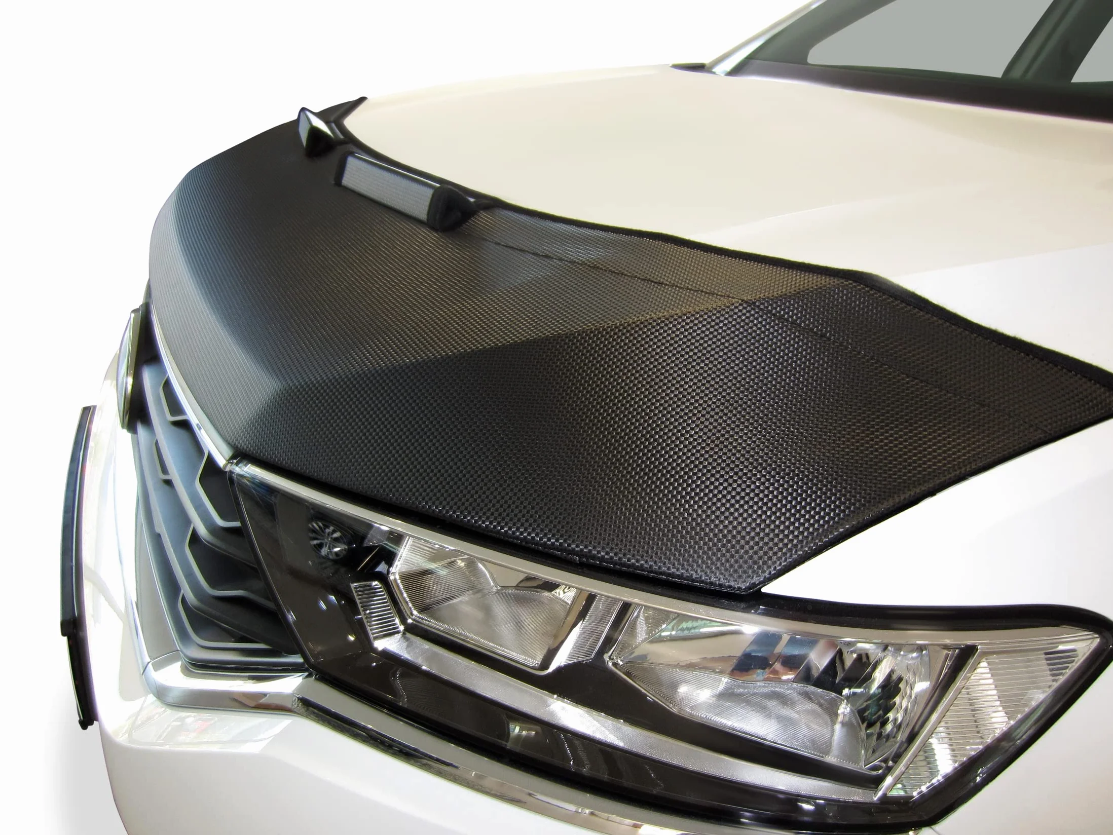AB3-00010 NEGRO IMITACION CARBON PROTECTOR DEL CAPO compatible con Seat ATECA desde 2016