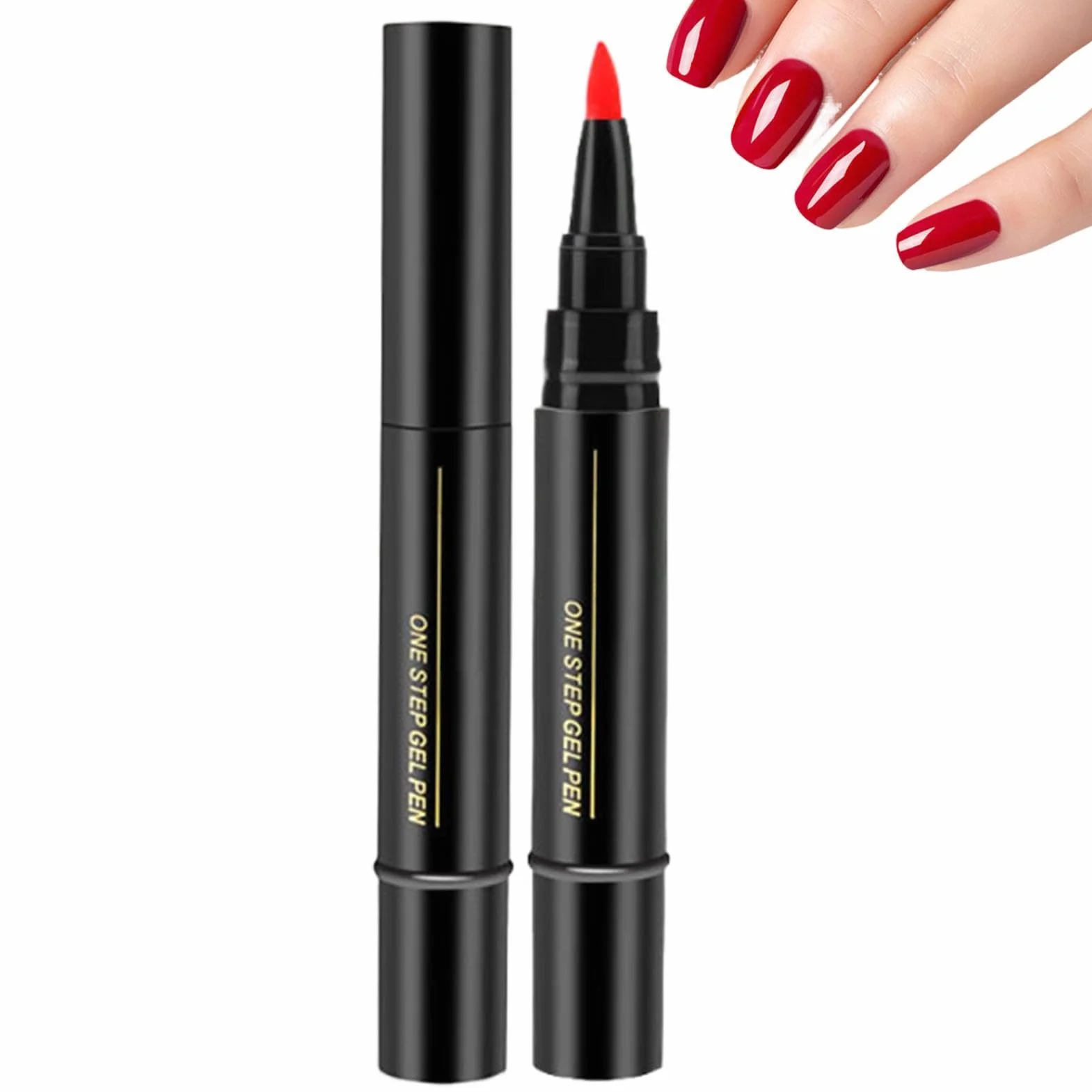 Lápiz Esmalte Uñas 12 Colores Rotuladores para Pintar Uñas Secado Rápido Manicura