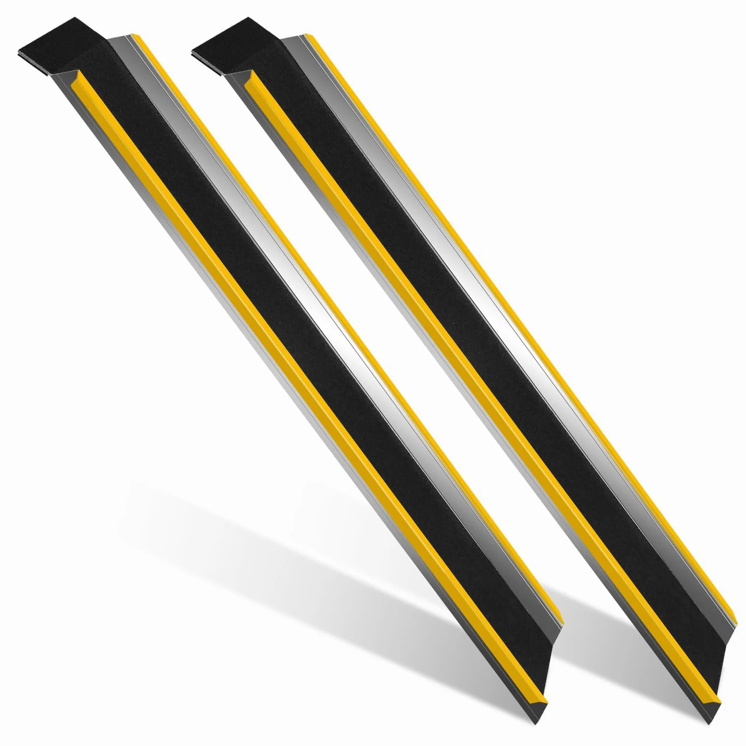 Rampa de Carga de Aluminio, 2 Unidades, 118 cm, Hasta 600 kg por Par, para Remolques, ATVs, Motos Pesadas y Cortadoras de Césped