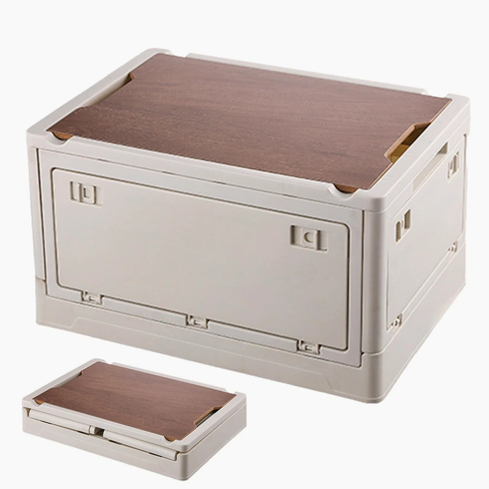 Organizador de maletero plegable para coche, organizador para cajuela de | automóvil, herramienta de almacenamiento de vehículos de diseño plegable para senderismo, camping, picnic, pesca, viajes por