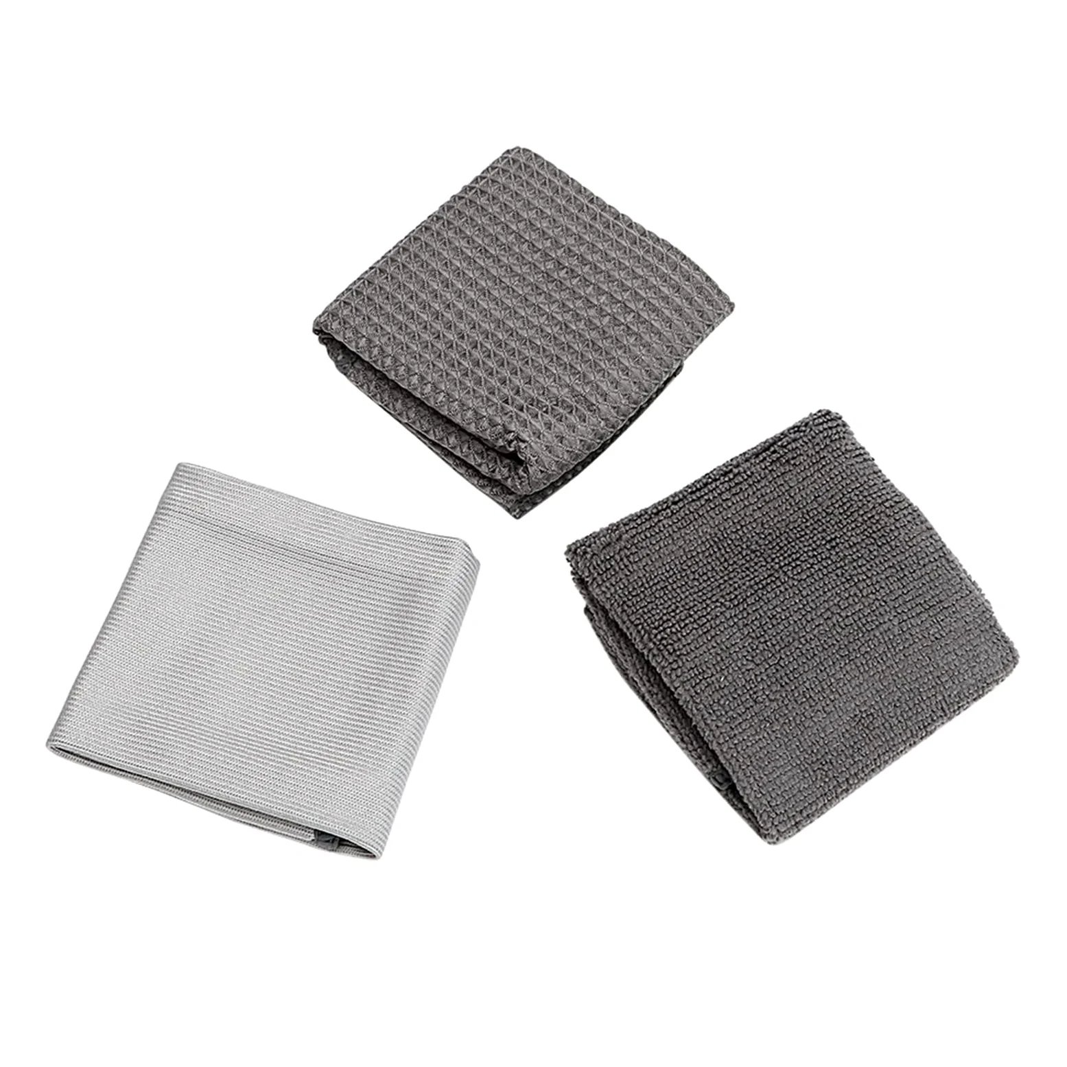 TRUSTTWO 9pcs Incluyen Toallas de Microfibra 3 *, Almohadillas de aplicador 3 *, Esponja de Lavado, Guante de Lavado, Pincel de Ruedas Kit de Limpieza de Lavado de Autos Microfibra The New